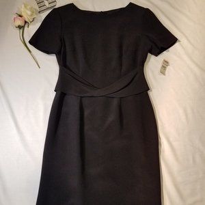 Talbots Petites Sz. 4 Pure Silk Black Dress